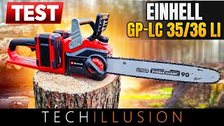 🔥EXTREMTEST Einhell 36V Akku Kettensäge GPLC 3635 Li  Einhell Akku Motorsäge im Test😱 [upl. by Boyden]