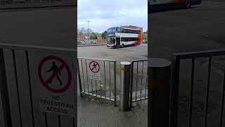 Stagecoach Hampshire 11243 in Andover 111124 [upl. by Castle]