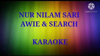 Karaoke  NUR NILAM SARI  Lower Key ⬇ 2 key [upl. by Goles]