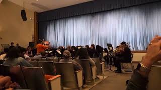 EHS Band plays God Bless America at the NJROTC Veterans Day Ceremony [upl. by Evod]