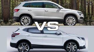 2018 Skoda Karoq vs 2017 Nissan Qashqai [upl. by Jania]