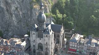 Dinant Belgium  4K Cinematic Drone Video [upl. by Fernandina]