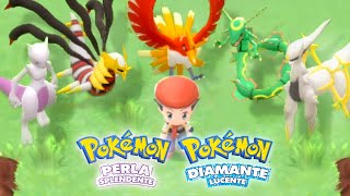 TUTTI i Pokémon Leggendari ti seguono in Pokémon Diamante Lucente e Perla Splendente [upl. by Foskett]