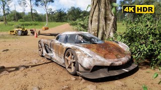 1600HP KOENIGEGG JESKO FORZA HORIZON 5 GAMEPLAY 4KHDR [upl. by Nonnerb895]