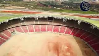 Nouveau stade de oran آخر صور لملعب وهران الجديد 20 مارس 2019 [upl. by Ahsinot873]