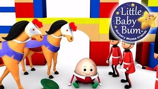 Humpty Dumpty  Part 1  Nursery Rhymes  By LittleBabyBum  ABCs and 123s [upl. by Lorene]