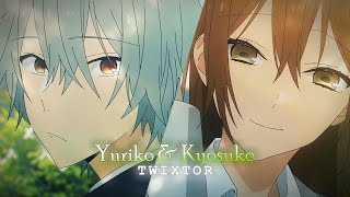 Koyanagi Yuriko amp Kyosuke twixtor  Episode 12  HorimiyaThe missing pieces [upl. by Okire]