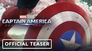 Captain America Brave New World  Official Teaser Trailer 2025 Anthony Mackie Giancarlo Esposito [upl. by Myrlene]