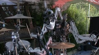 Compressorhead auf dem Robodonien Festival [upl. by Shalne975]