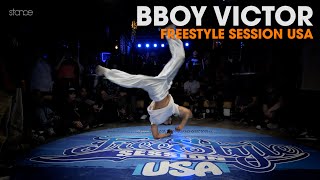 Bboy VICTOR at Freestyle Session USA 2021  stance [upl. by Nalniuq]