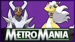 MetroMania Season 3 Heat 4  Mega Houndoom vs Mega Ampharos  Pokémon Metronome Tournament [upl. by Annoit]