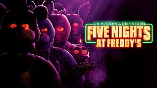 Five Nights at Freddys La Película  La Historia en 1 Video [upl. by Ardnoel]