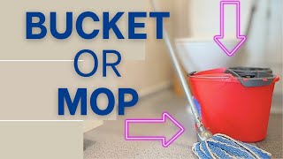 QUICK ways to Unblock a toilet using your Bucket and MOP  DIY [upl. by Retluoc892]