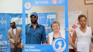 Fally IPUPA frappe encore fort une bourse de formation pour 100 jeunes filles congolaise [upl. by Arannahs]