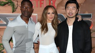 Jennifer Lopez Stuns in Sheer White Ensemble at Netflixs Atlas Press Junket in NYC [upl. by Teferi476]