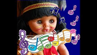 WINNETOU CANTA SING A SONG CICCIOBELLO BAMBOLA INDIANA INDIAN DOLL 80s 1980 GABAR [upl. by Dowzall7]