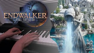 Old Sharlayan Theme on Piano  Final Fantasy XIV ENDWALKER [upl. by Yanal]