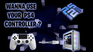 HOW TO USE PS4 CONTROLLER ON PCSX2 2023 SIMPLE [upl. by Schnorr228]