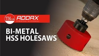 Holesaws  BiMetal HSS  TIMco quotHow To Tuesdayquot  Hole Cutters [upl. by Volnay]