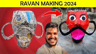 Ravan Making 2024 Delhi  Dussehra 2024 Ravan Making  Biggest Ravan Making 2024 Delhi  Dussehra [upl. by Button]