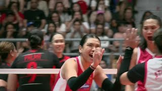 Valdez RETURNS WITH A BANG for Creamline vs Petro Gazz 💥  202425 PVL AllFilipino Conference [upl. by Virginie]