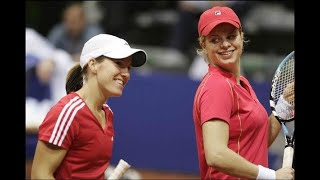 HeninClijsters Vs SafinaKirilienko  2006 Fed Cup [upl. by Knipe]