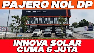 PAJERO MURAH GA BAYAR DP INNOVA SOLAR SECOND 5 JUTA HARGA MOBIL BEKAS SHOWROOM WILLIAM MOBILINDO CBD [upl. by Jay]