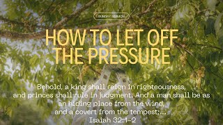 HOW TO LET OFF THE PRESSURE [upl. by Dowdell246]