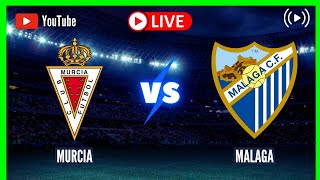 MURCIA vs MALAGA LIVE PRIMERA RFEF GROUP 2 20232024 ROUND 14 SCOREBOARD [upl. by Anivad]