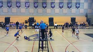 LA high vs Cesar Chavez volleyball playoffs p2 [upl. by Phiona]