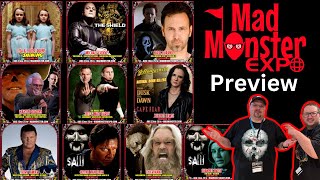 2024 Mad Monster Expo Preview  Concord NC  What Guests Are Coming madmonsterexpo [upl. by Nomsed]