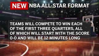 NBA AllStar Game Format Changes To Honor Kobe Bryant [upl. by Nilorac]