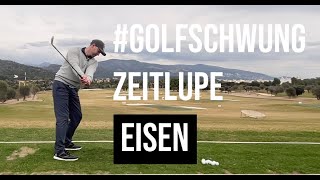 Golfschwung Zeitlupe EisenㅣGolfschwung EisenㅣGolfschwung Slow Motion [upl. by Etteniotna]