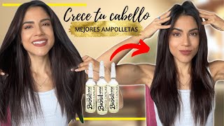 AMPOLLETAS PARA EL CRECIMIENTO del CABELLO RÁPIDO y EVITAR LA CAÍDA [upl. by Leckie]