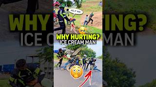 bike rider ko chapri ne mara  ice cream boy rage trending viral shorts [upl. by Ttenneb]