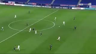 but de slimani et deux assistes match lyon vs Ajaccio [upl. by Ylehsa]