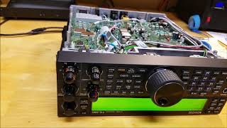 KENWOOD TS590SG SO3 TCXO High Stability Oscillator Installation and Frequency Calibration [upl. by Filahk]