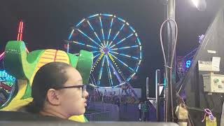 Me on the orient express dragon roller coaster in Laporte Indiana county fair pt 5 Final part [upl. by Martynne]