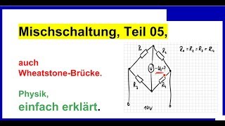 Gemischte Schaltung Mischschaltung Teil 050 rückwärts rechnen [upl. by Brodeur]