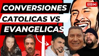 TESTIMONIOSL DE CONVERSION quotCATOLICAS VS EVANGELICASquot [upl. by Edmund]