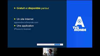 Apprendre et enseigner le français avec TV5MONDE  Webinaire TV5 Monde [upl. by Quintessa774]