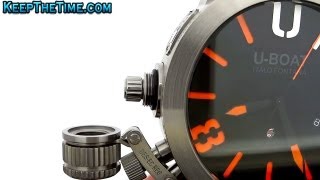 Huge UBoat U1001 Limited Edition Watch HD Video Review [upl. by Eyaj]