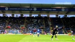 Schmeichel Speaks To Foxes Player [upl. by Brindell]