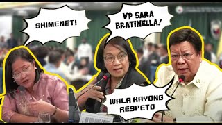 MGA KONGRESISTA NAGKAINITAN SA OVP BUDGET HEARING  REPLAY [upl. by Gader]