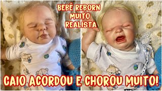 BEBÊ REBORN CAIO ACORDOU [upl. by Stovall]