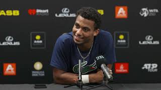 ASB Classic 2024 Arthur Fils post R1 match conference [upl. by Shig]