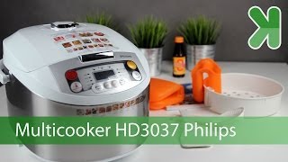 Multicooker HD3037 Philips  wideotest agdManiaKpl [upl. by Jilli]