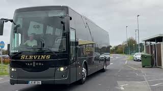 Slevins Coaches Bus Maynooth University [upl. by Morten]