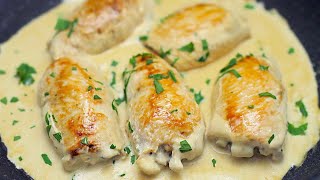 Leckeres Rezept für Hähnchenbrust mit Champignons in Sahnesauce [upl. by Wilfrid90]