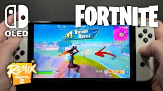 Fortnite on Nintendo Switch OLED 397 [upl. by Annek962]